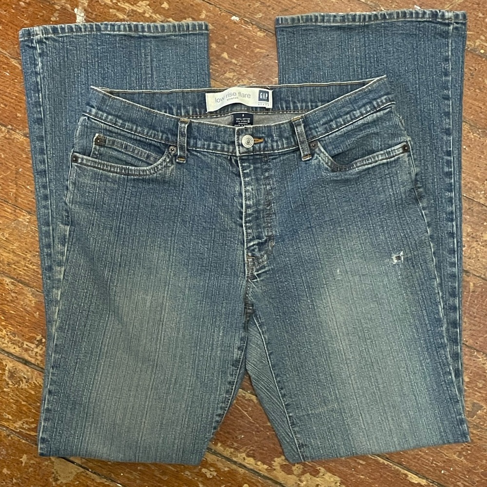 Y2K Gap Factory Low Rise Flare Jeans